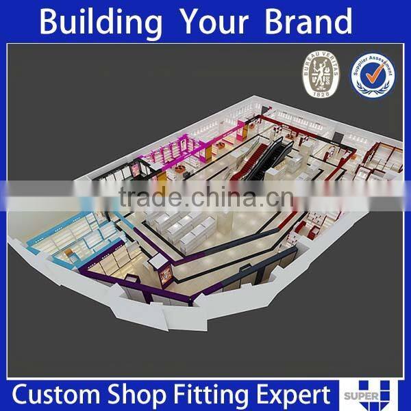 Luxury Design Cosmetics POP Display Stand