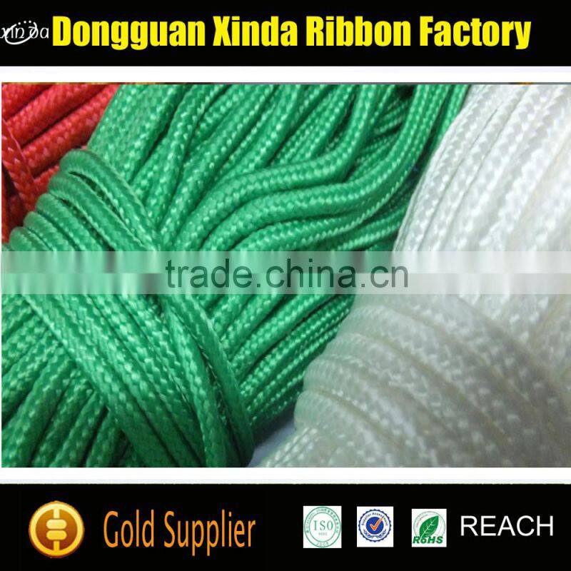 High Quality 3mm Customized Braided Polyester Rope Cord