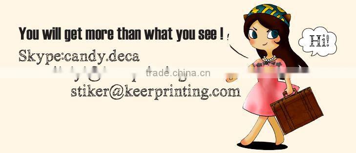 Self adhesive paper sheet sticker printing paper sticker peelable paper sticker