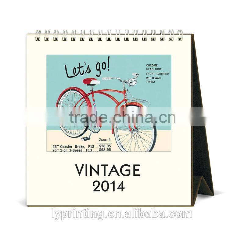 High quality 2016 calendar printing logo printing