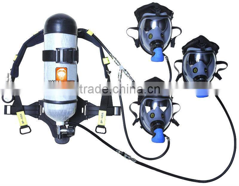 Baoya SDP1100 SCBA fire fighting respirator use Y Joint