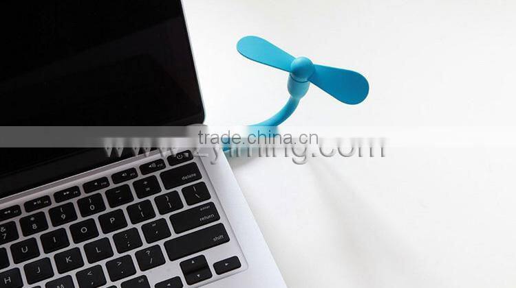 Zyiming hot selling summer mini fan YM-F18micro usb fan with strong wind