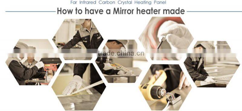 China CE ROHS infrared panel manufacturer far infrared Glass heaters