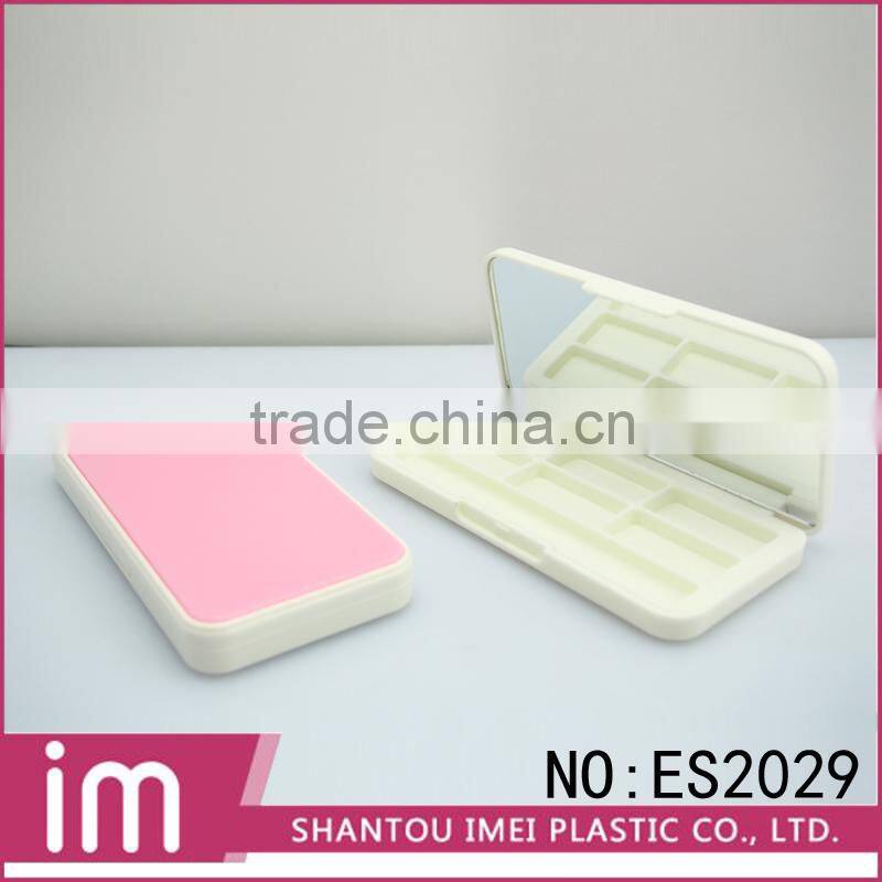 cheap plastic empty display palette eyeshadow case