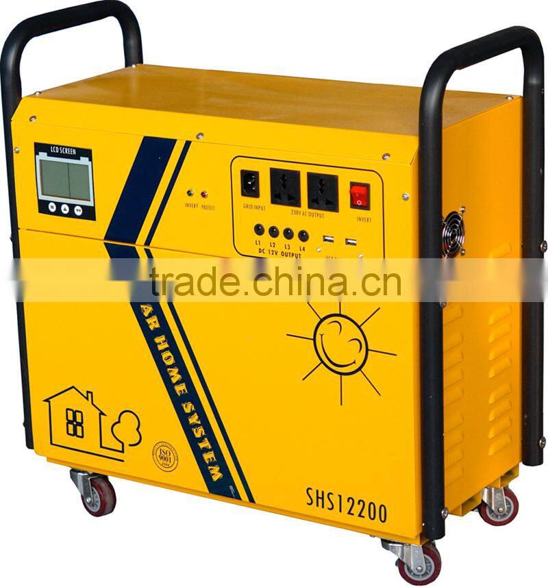 1KW solar power system AC kits solar power system kit 1000W 220V