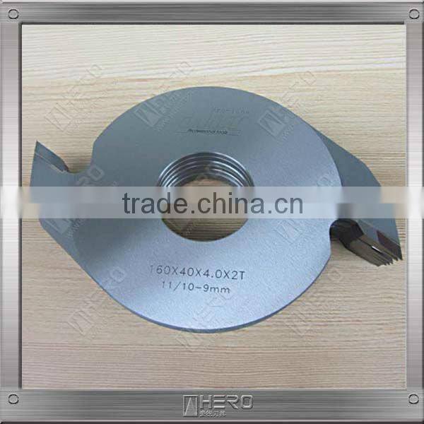 Wood finger joint cutter 160 2T