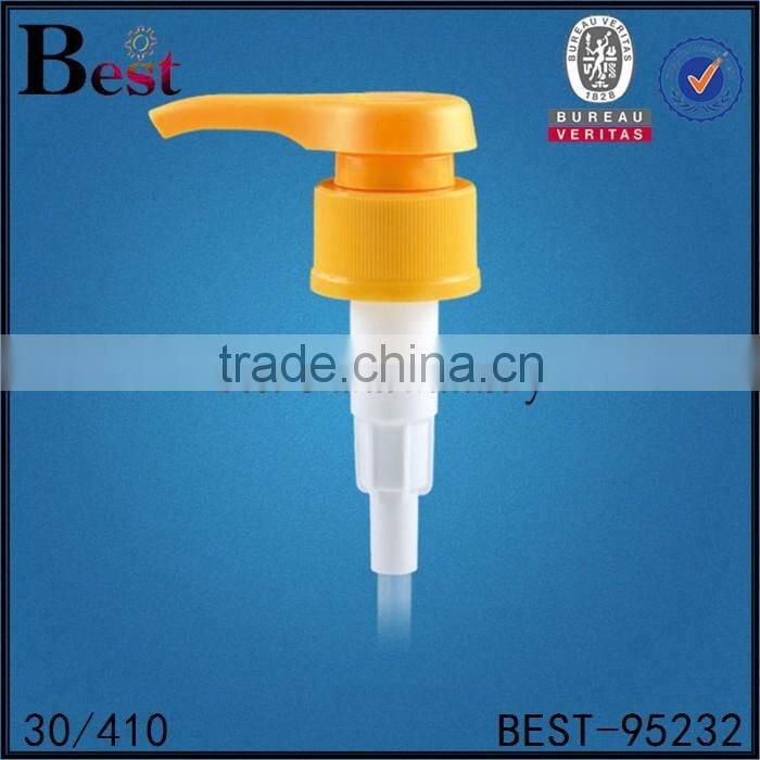 30-410 plastic shampoo pump sprayer, colorful lotion pump