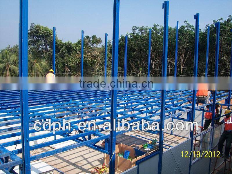 China alibaba worker dormitory design, Made in China prefabricated site office design, China supplier sandwich panel house
