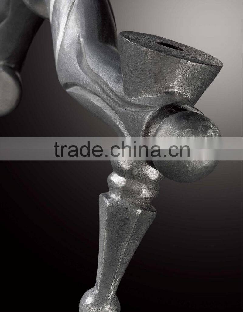 D033 Outdoor Post Light Cast Aluminum Lamp Arm