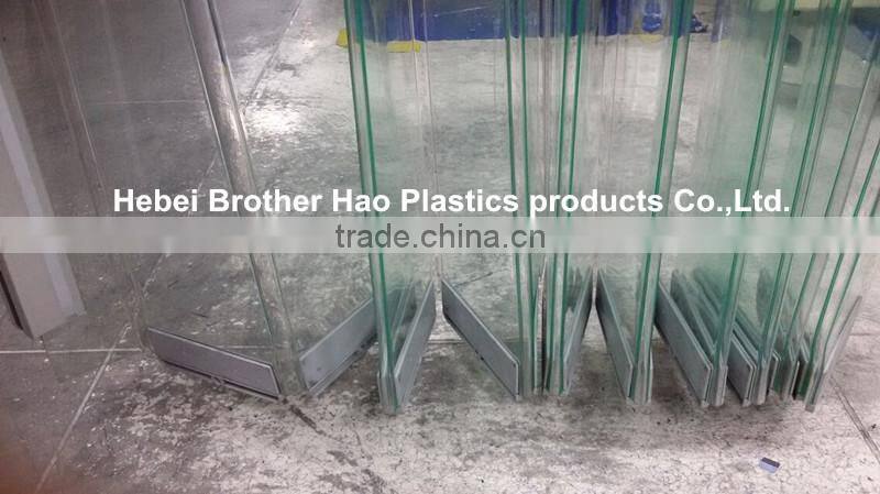 Industrial Folding Transparent PVC Sheets 966mmx1.35mmx12m