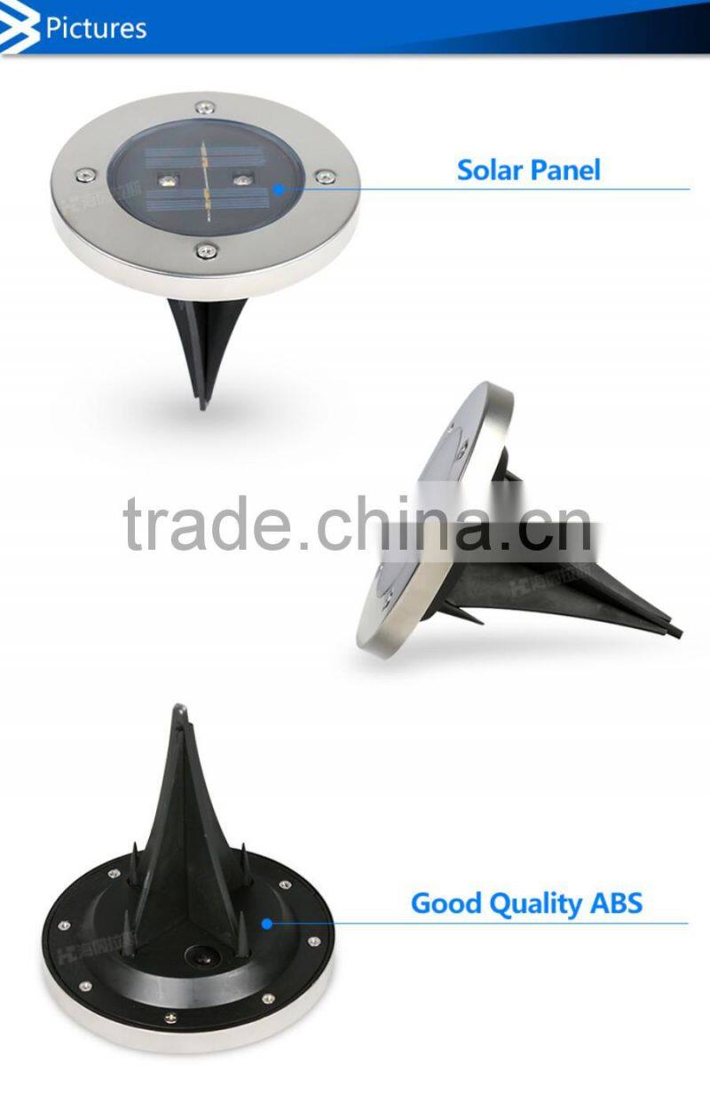 Insert Type Garden Pathway Underground Light LED Solar Lawn Lamp