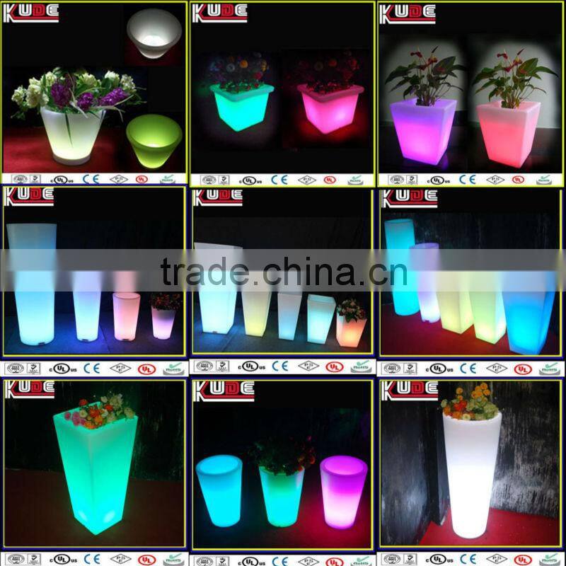 Hot sell LED flower vase/led wedding vase light