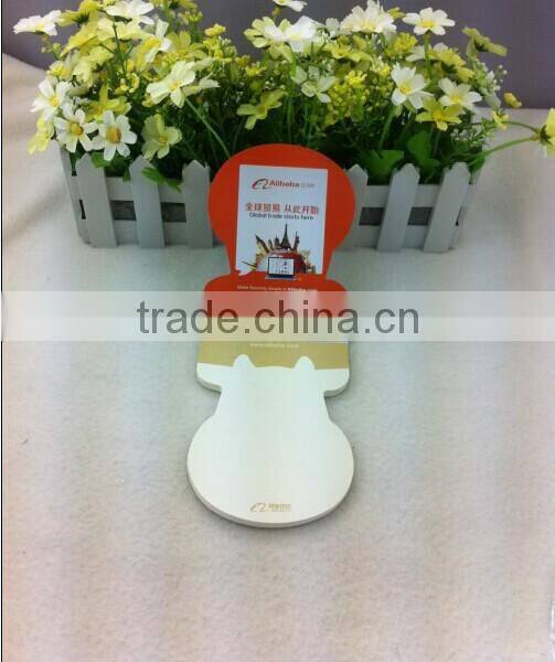 Animal shape erasable notepad