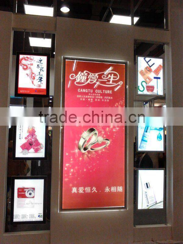 Hot sell: LED transparent crystal boxes