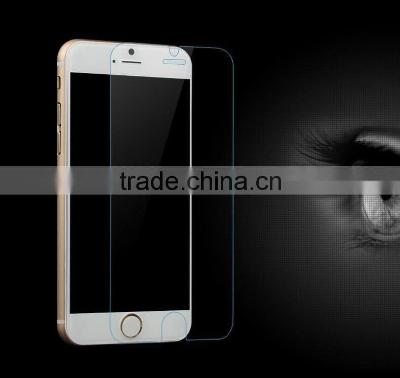 Shenzhen Manufacturer Factory price 0.2mm Full Screen Cover 9H Hardness for apple iPhone 6 tempered glass screen protector