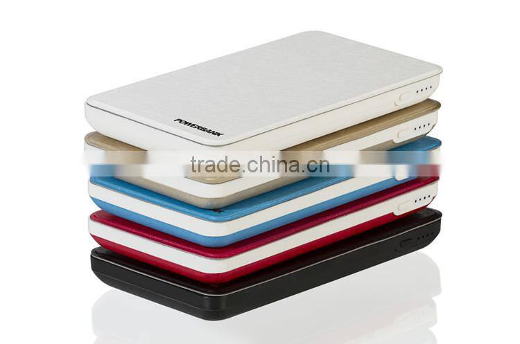 2016 hot selling!!!shenzhen factory portable powe bank for smartphone