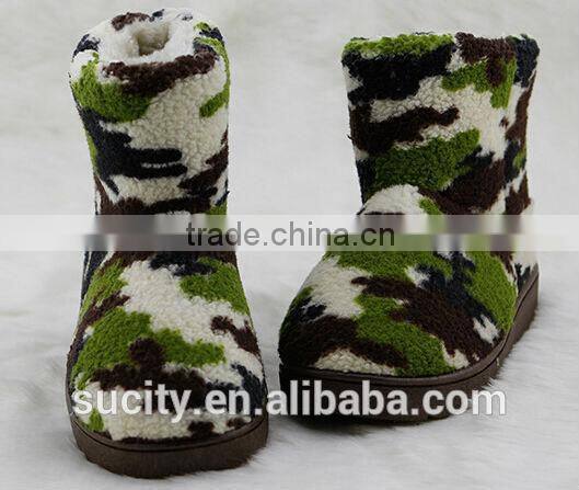 anti-slip kids winter military snow boot