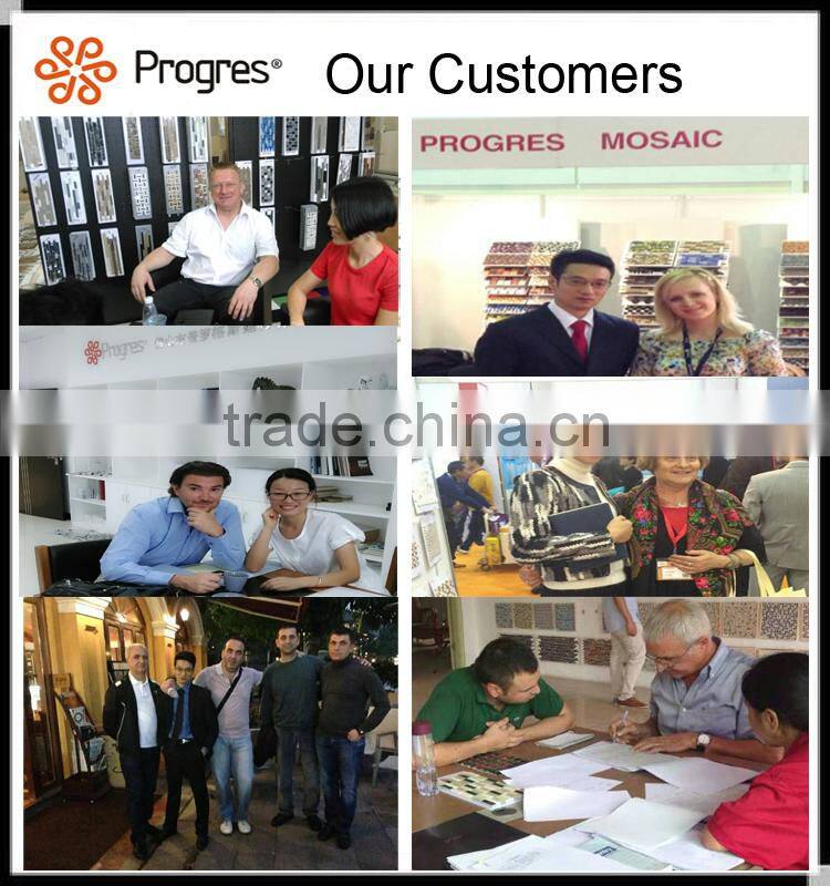 interior decoration Jigsaw pattern Wood mosaic tiles for wall background (PMW4)