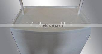 Hew style portable plastic promotion table for display