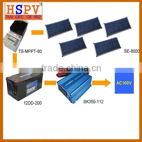 20w-500w Solar kits portable solar System With Cheap Price Form China