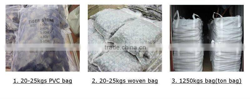 Engraved Lucky Stone, Words Cobble Stone, Natural Decorative Stone
