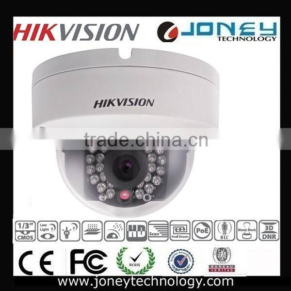Vandal proof IR POE Dome Economic Network Hikvision Camera 1.3MP IP Camera Hikvision (DS-2CD2112-I)