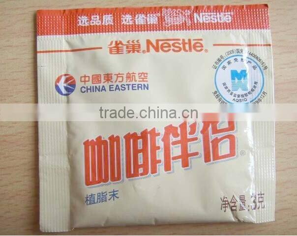 Food grade sugar packaging pe coated sachet paper in rolls
