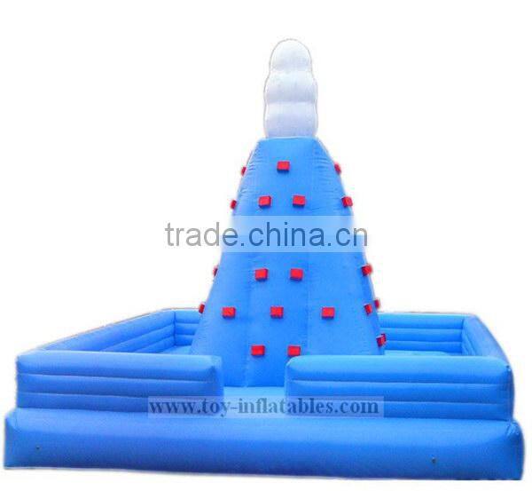High quality customized giant inflatable rock climbing wall