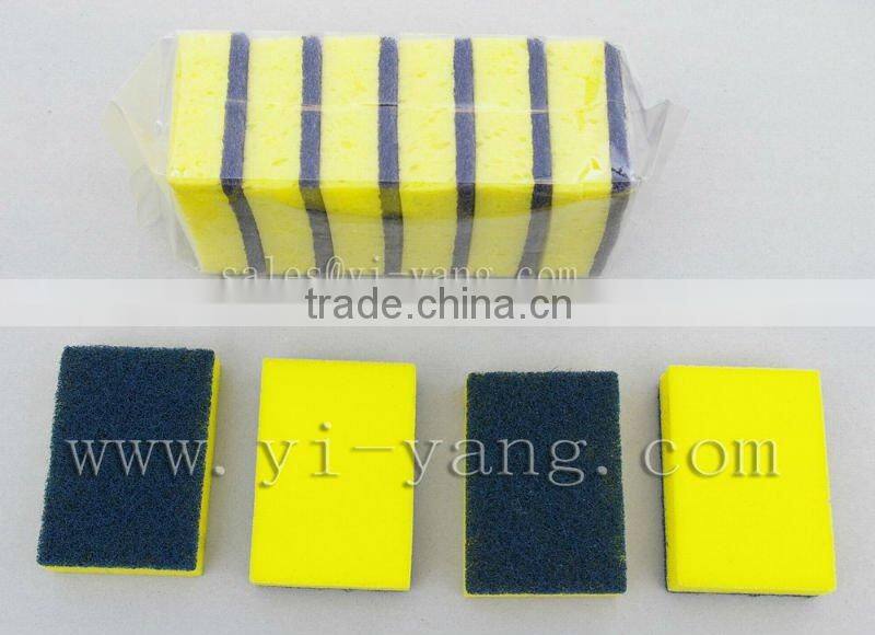 heavy-duty sponge scouring pad
