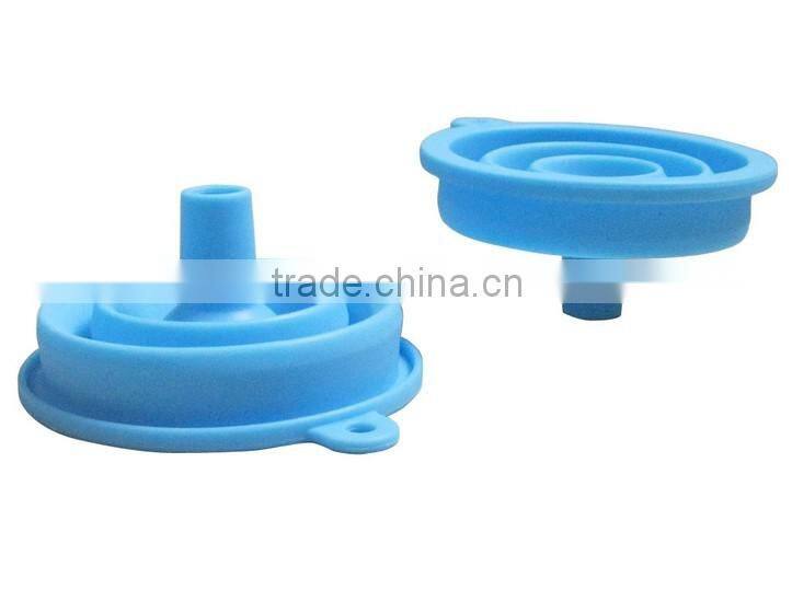 Silicone collapsible oil colander