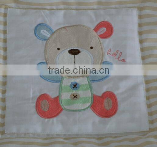 Yellow and White New Design Lovely Kid Bedding