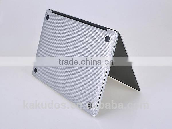 Hot Sell High Quality Carbon Fiber Vinyl Skin for 15.4'' Macbook Pro