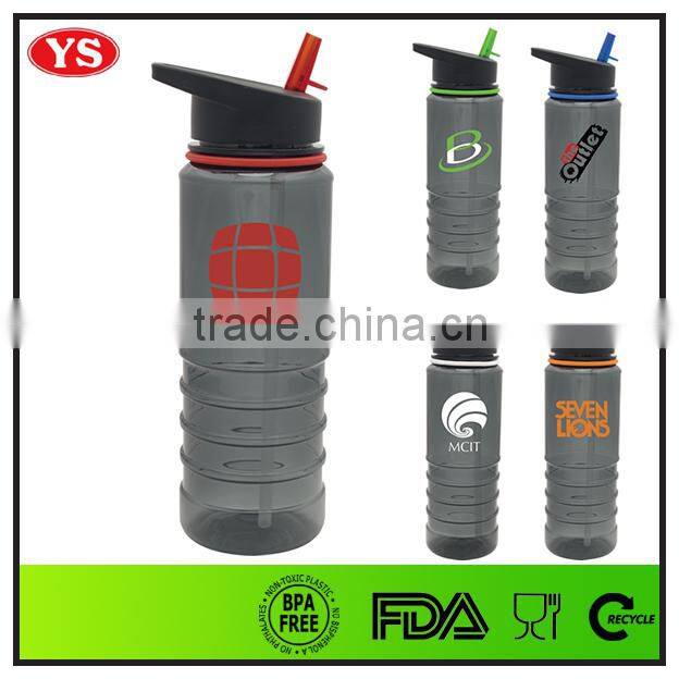 24oz bpa free tritan plastic water bottle with cap
