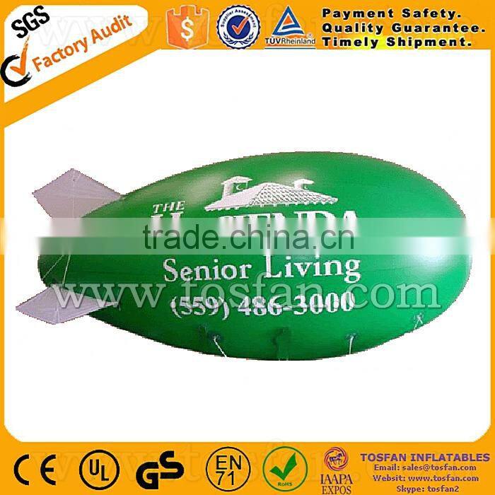 Giant inflatable airplane helium balloon helium blimp for sale F2039