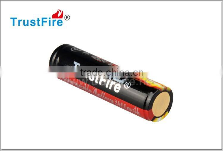 Trustfire 18650 batterie 2400 mah 3.7V , rechargeable battery for led torch !!!