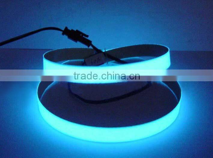blue 50mm width EL strip EL tape with high brightness and quality