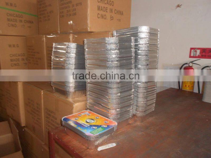 Good quality manufacturer aluminium foil food container