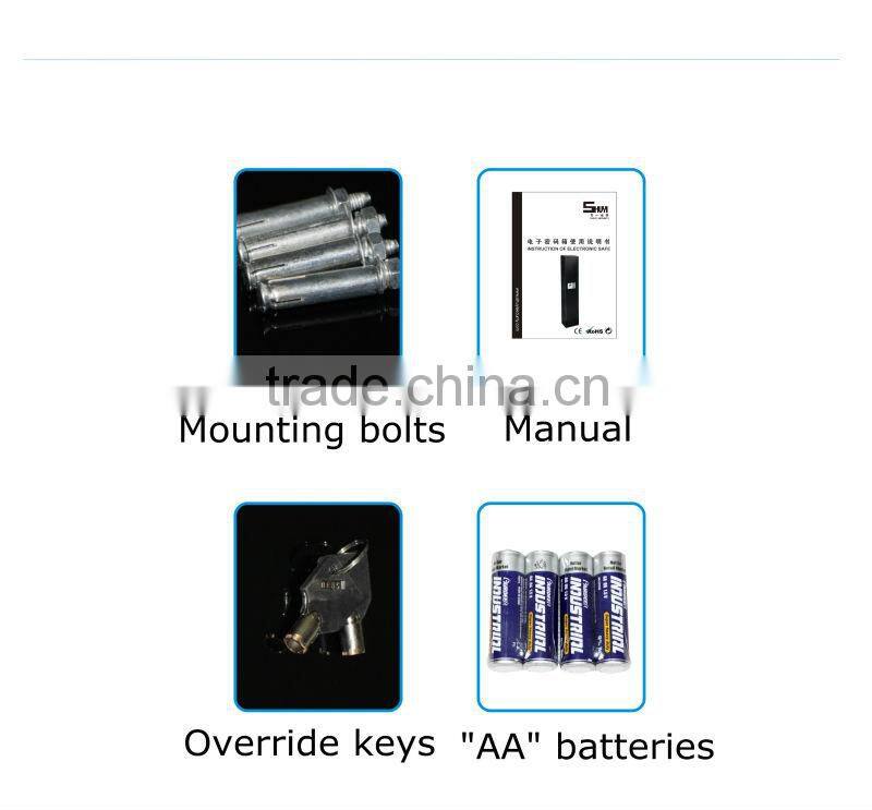 cheap electronic keypad gun safe box for gun and weapons