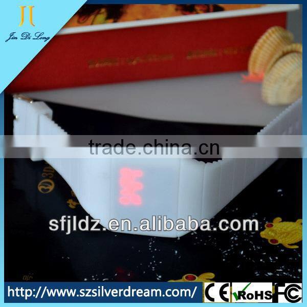 Unisex Touch Design Digital LED Silicone Sports Wrist Watch For Women Men