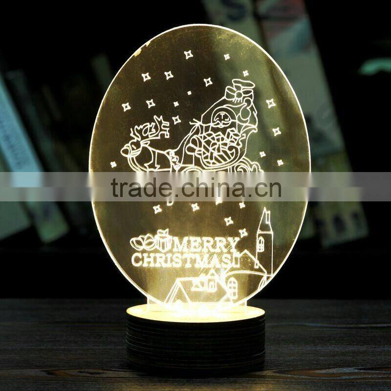 new hot sale decorate christmas led gift