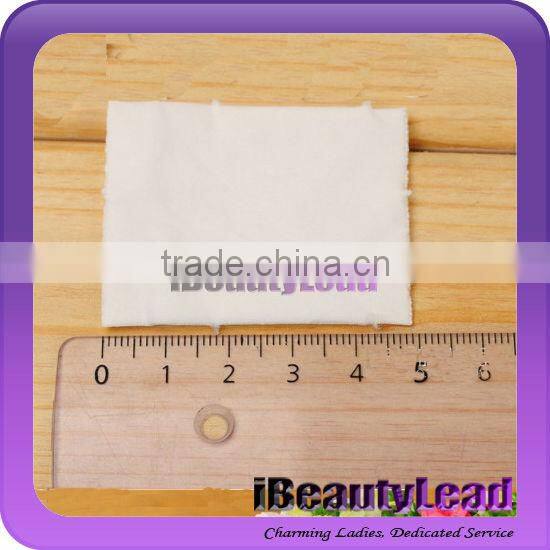 2013 latest nail cotton wipe nail art wipe lint free nail polish remover wipe