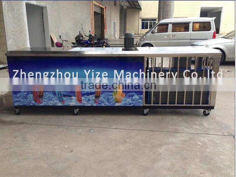 Refrigerant f404a CE approved popsicle making machine / ice popsicle machine