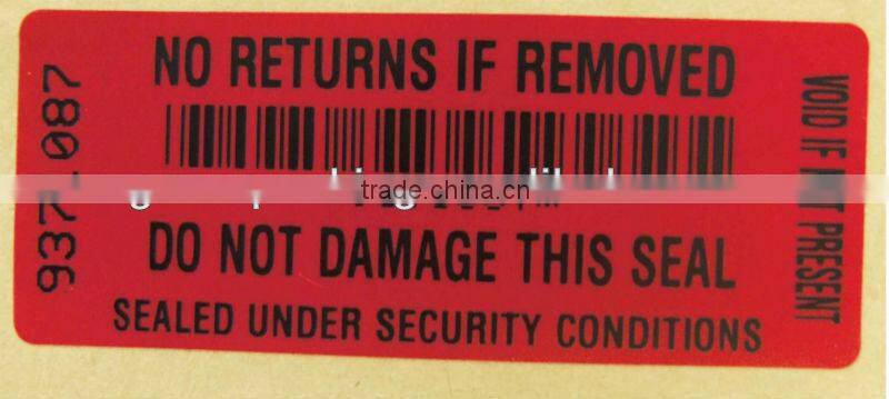 security hologram labels