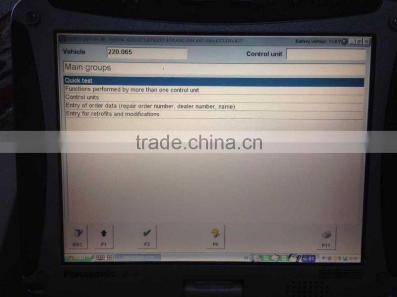 Mb star c4 mb star diagnosis compact 4 with laptop d630 and software latest version