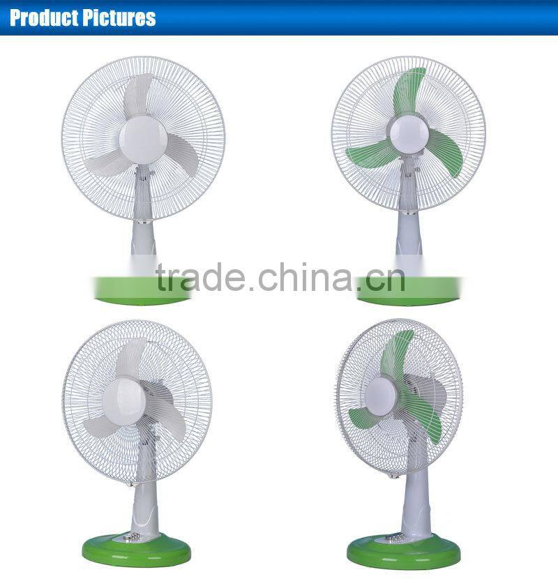 New products 12v battery operated table fan table fan with timer