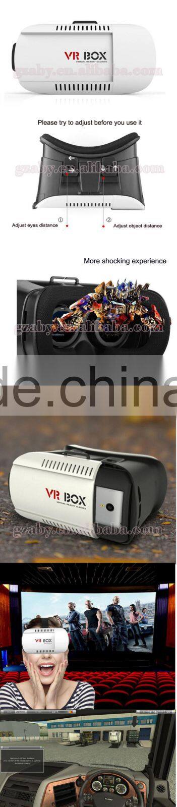 3D Glasses Google Cardboard Virtual Reality VR 3D Movies Games TV Glasses with Head Strap For 4-6.5" Phones Eletronic