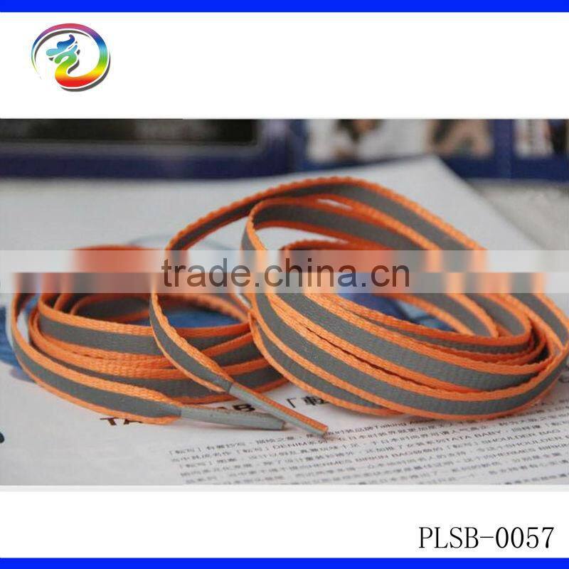 Fashion Polyester Cotton Flat Shoelace