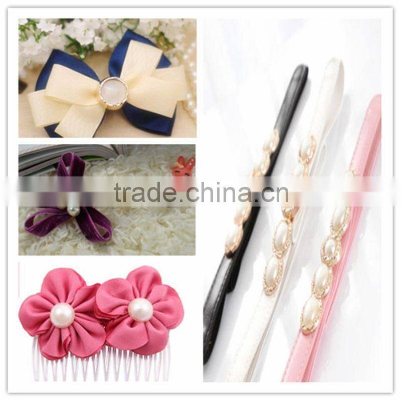 China fancy flower metal fashion rhinestone button wholesale