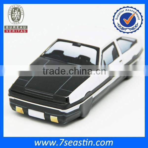 Special car shape aluminum sweets metal tin box candy tins for kids