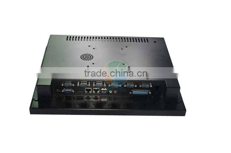 15 Inch restaurant pos systems all in one touchscreen with Intel D2550 1.86Ghz 1024*768 WinXP/7 2*RJ45 6*COM 4G RAM 32G SSD